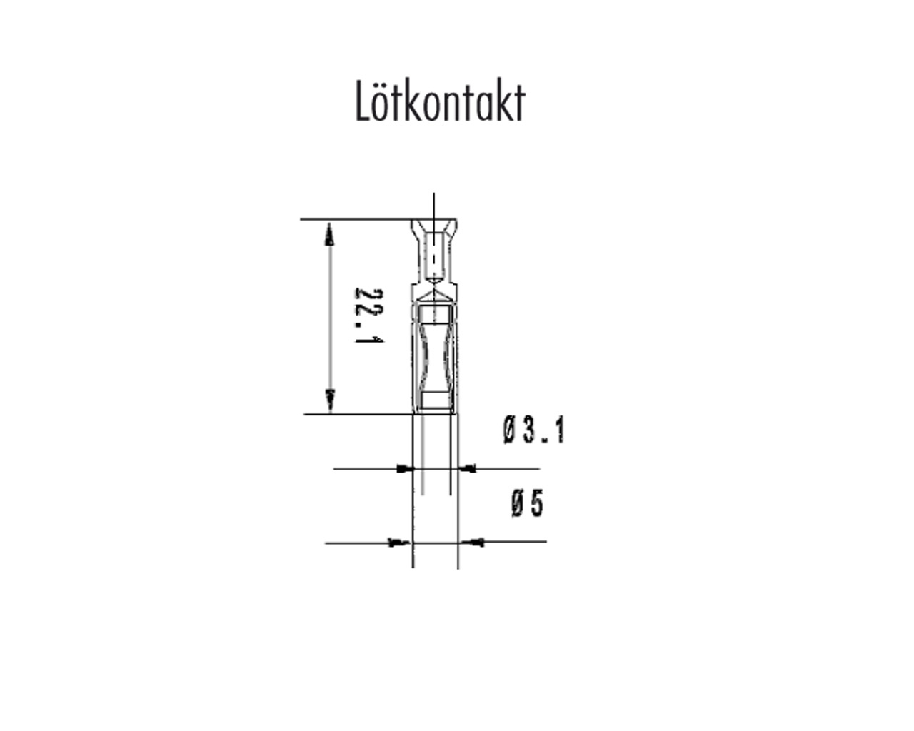 13polig kunststoff steckdose 40mm 4