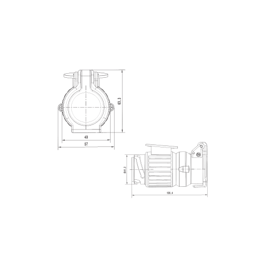 Adapter 13 auf 7 1